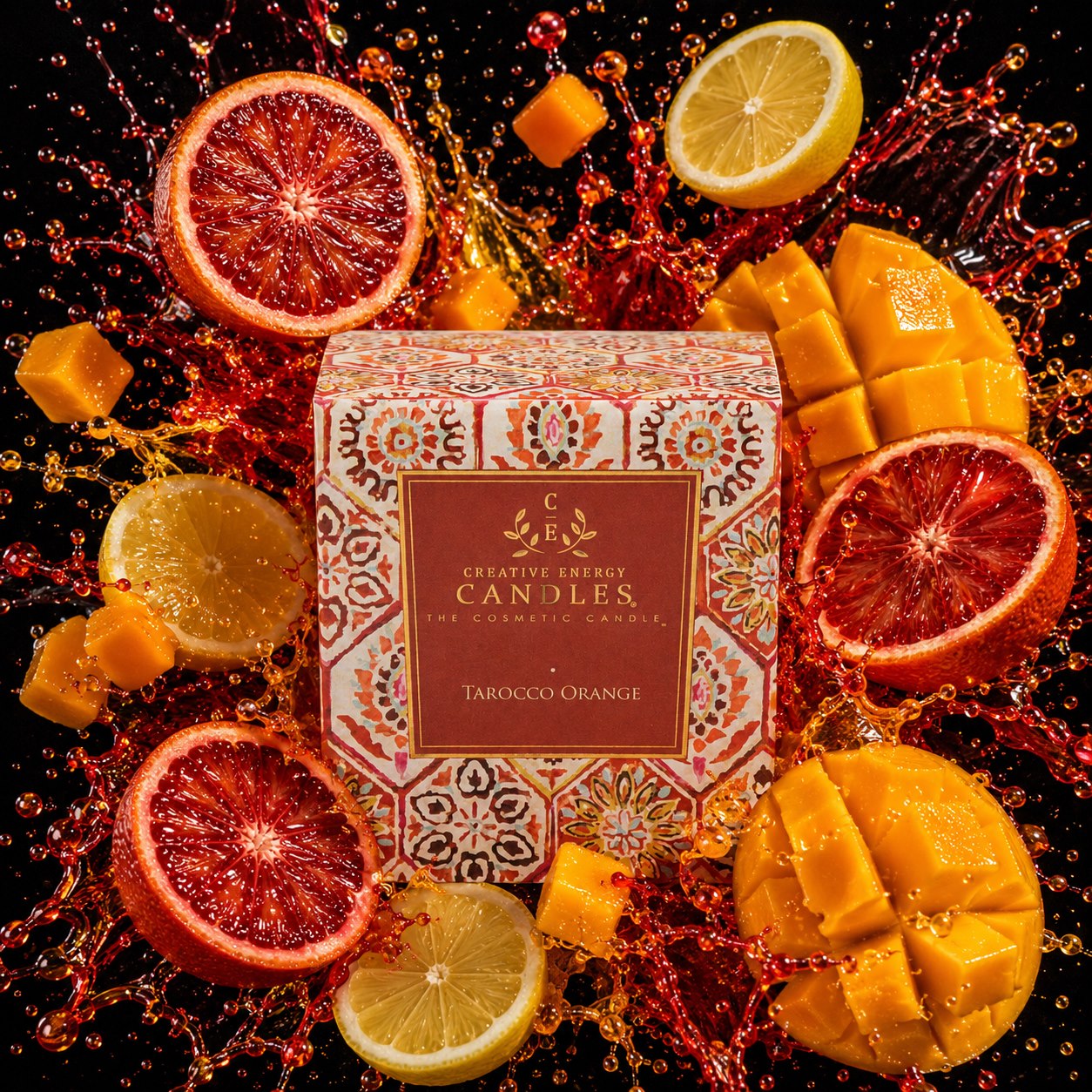 Tarocco Orange — explosion